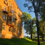 Вечер на улице Ленинградской