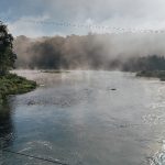 Туманное утро над Мстой.