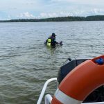 Утонувший мужчина в Валдайском озере