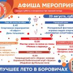 Программа «Лето в Новгороде» на выходных в Боровичах!