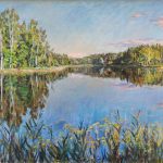 Спокойный вечер (Озеро). 2012